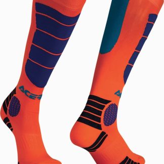 ACERBIS SOCKS IMPACT ORANGE BLUE L/XL