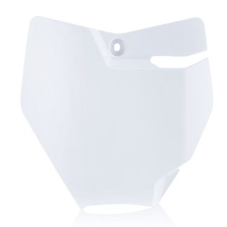 ACERBIS FRONT PLATE KTM SX65 16-23 WHITE