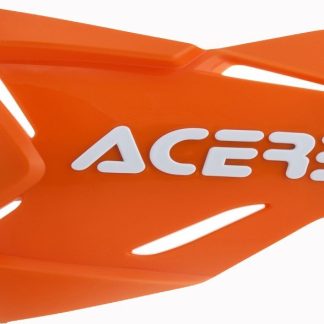 ACERBIS HANDGUARDS X-FACTORY SPOILERS ORANGE WHITE