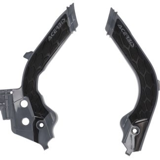ACERBIS X-GRIP FRAME GUARDS TC FC 19-22 FE TE 20-23 GREY BLACK
