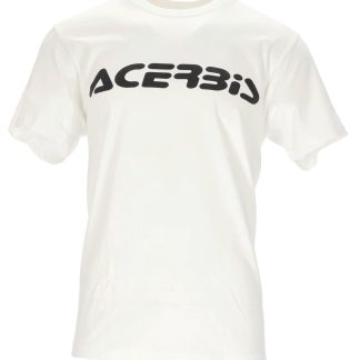 ACERBIS T-SHIRT T-LOGO WHITE LARGE