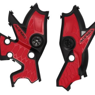 ACERBIS X-GRIP FRAME GUARDS T7 TENERE 700 19-23 BLK RED