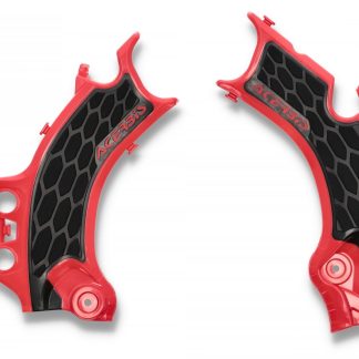 ACERBIS X-GRIP FRAME GUARDS CRF 250 22-23 450 21-23 RED-BLK