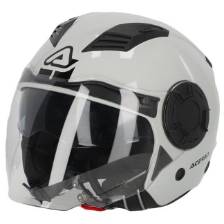 ACERBIS HELMET JET VENTO LIGHT GREY LARGE