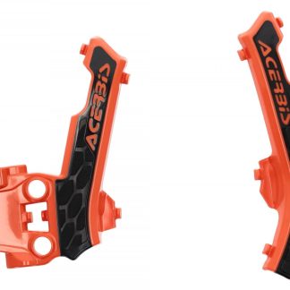 ACERBIS X-GRIP FRAME GUARDS KTM SX 50 16-23 ORANGE-BLACK