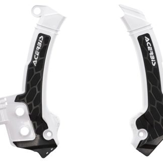 ACERBIS X-GRIP FRAME GUARDS TC FC 23-24 TE FE 24 WHITE BLACK