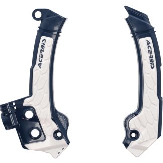 ACERBIS X-GRIP FRAME GUARDS TC FC 23-24 TE FE 24 BLUE WHITE