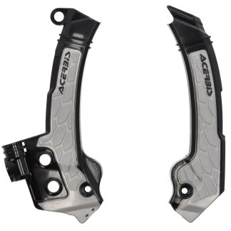 ACERBIS X-GRIP FRAME GUARDS TC FC 23-24 TE FE 24 BLACK GREY