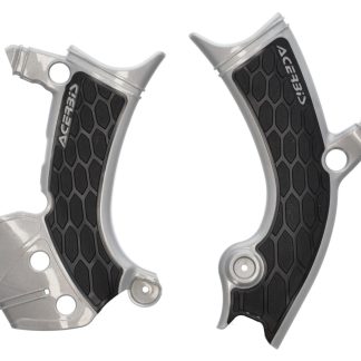 ACERBIS X-GRIP FRAME GUARDS YZF 450 2023 SILV-BLK