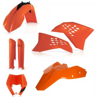 ACERBIS PLASTIC KIT KTM EXC EXCF 08-11 ORANGE