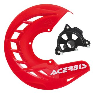 ACERBIS X-BRAKE DISC COVER & BLK MOUNT RED HONDA CR CRF 00-23