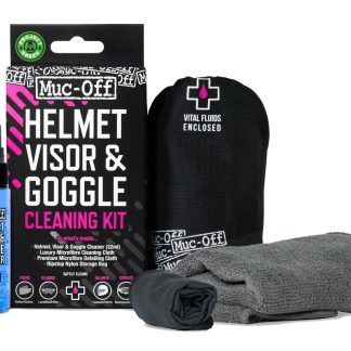 MUC-OFF MOTORCYCLE VISOR, LENS & GOGGLE CLEANING KIT