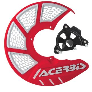 ACERBIS X-BRAKE 2.0 DISC COVER & BLK MOUNT RED WHITE BETA 13-23
