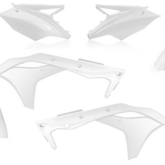 ACERBIS PLASTIC KIT KAWASAKI KXF 250 17-20 WHITE