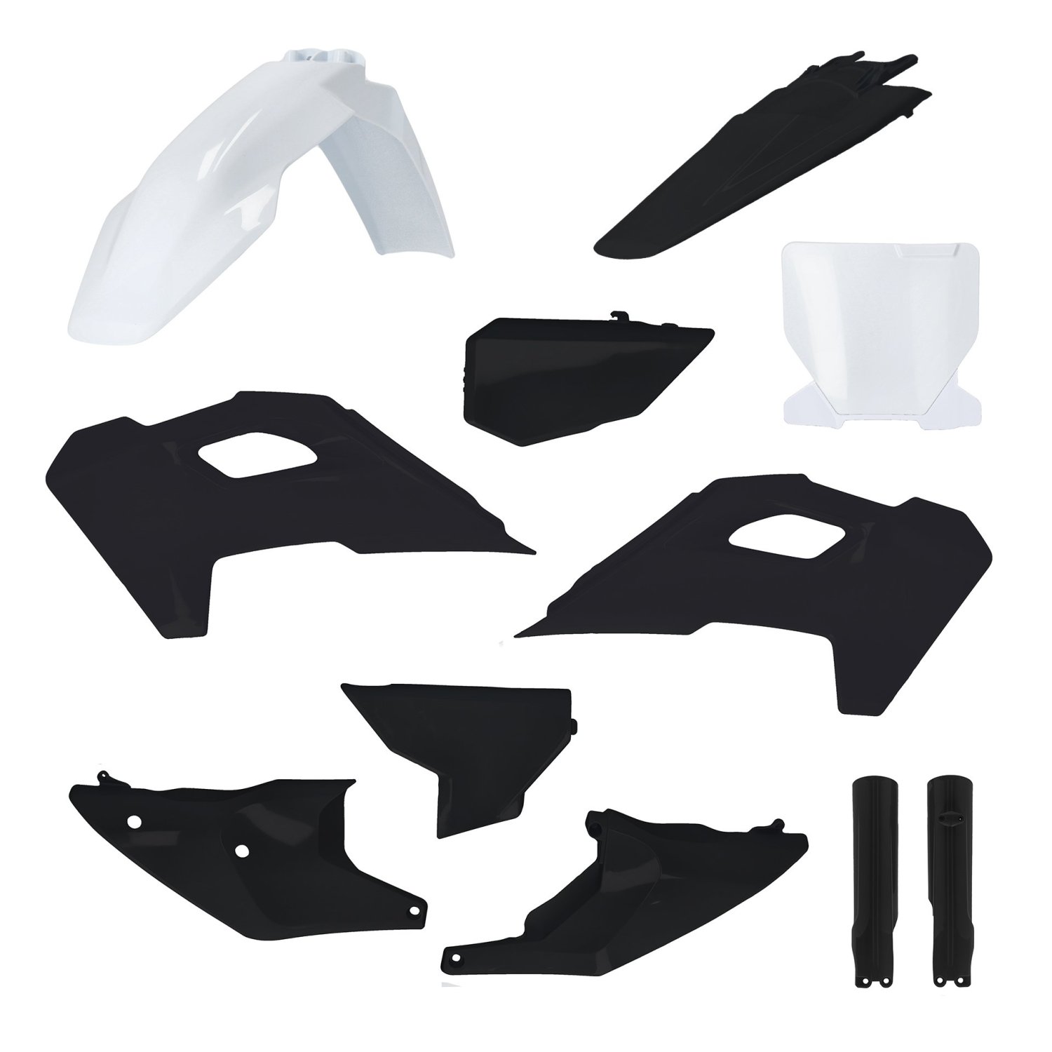 ACERBIS PLASTIC KIT HUSQVARNA TC FC 2023 WHITE BLACK