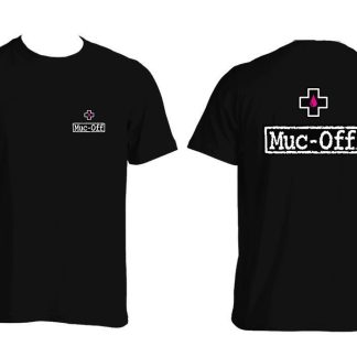 MUC-OFF T-SHIRT CORORATE LOGO BLACK XL