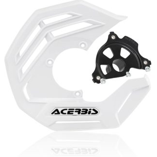 ACERBIS X-FUTURE DISC COVER BLK KIT WH YAMAHA YZ 04-23 YZF 04-13