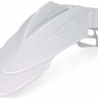 ACERBIS UNIVERSAL SUPERMOTARD FRONT FENDER WHITE