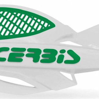 ACERBIS HANDGUARDS UNIKO VENTED WHITE GREEN