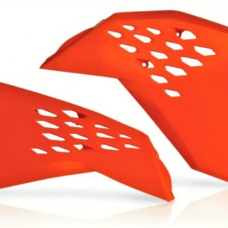 ACERBIS RADIATOR SHROUDS KTM SX SXF 07-10 EXC EXCF 08-11 ORANGE