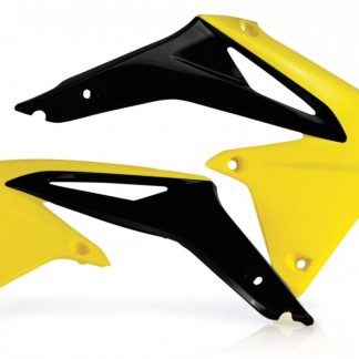 ACERBIS RADIATOR SHROUDS SUZUKI RMZ 450 08-17 YELLOW BLACK