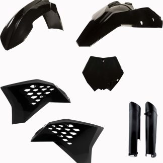 ACERBIS PLASTIC KIT KTM SX SXF 07-10 BLACK