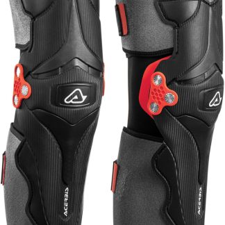 ACERBIS KNEE GUARD X-STRONG BLACK RED