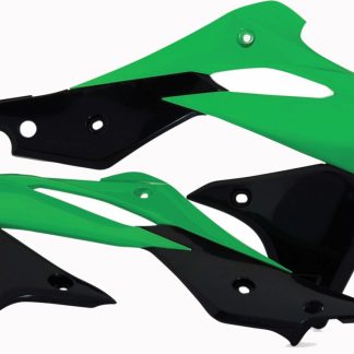 ACERBIS RADIATOR SHROUDS KAWASAKI KXF 250 13-16 GREEN BLACK