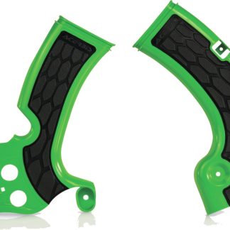 ACERBIS X-GRIP FRAME GUARDS KXF 450 09-18 GREEN-BLACK