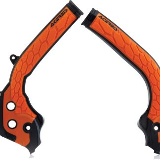 ACERBIS X-GRIP FRAME GUARDS SX/F EXC/F FC TC TE FE BLK/OR