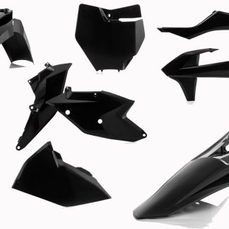 ACERBIS PLASTIC KIT KTM SX SXF 16-18 BLACK