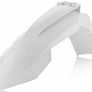 ACERBIS FRONT FENDER KTM SX SXF 16-22 EXC EXCF 17-23 WHITE