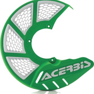 ACERBIS X-BRAKE 2.0 DISC COVER GREEN-WHITE