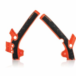 ACERBIS X-GRIP FRAME GUARDS KTM SX 85 13-17 ORANGE-BLACK