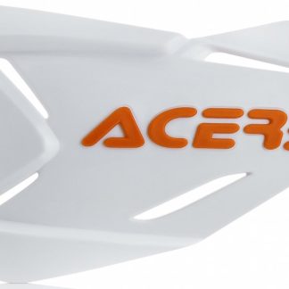 ACERBIS HANDGUARDS X-FACTORY SPOILERS WHITE ORANGE