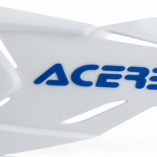 ACERBIS HANDGUARDS X-FACTORY SPOILERS WHITE BLUE