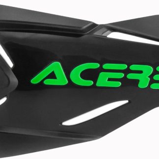 ACERBIS HANDGUARDS X-FACTORY SPOILERS BLACK GREEN