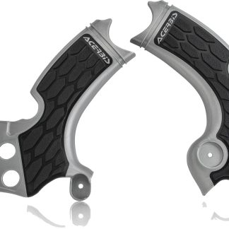 ACERBIS X-GRIP FRAME GUARDS KXF 250 15-20 SILVER-BLACK