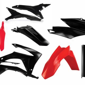 ACERBIS PLASTIC KIT HONDA CRF 250 14-17 450 13-16 RED BLACK