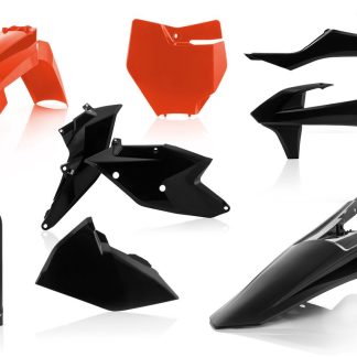 ACERBIS PLASTIC KIT KTM SX SXF 16-18 ORANGE BLACK