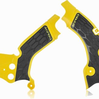 ACERBIS X-GRIP FRAME GUARDS RMZ 450 08-17 YELLOW-BLACK