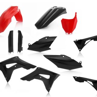 ACERBIS PLASTIC KIT HONDA CRF 250 18 450 17-18 RED BLACK