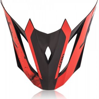 ACERBIS HELMET VISOR PROFILE 4 WHITE RED