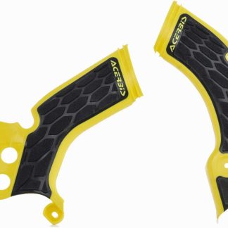 ACERBIS X-GRIP FRAME GUARDS RMZ 250 10-18 YELLOW-BLACK