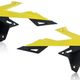 ACERBIS RADIATOR SHROUDS RMZ 250 19-23 450 18-23 YELLOW BLACK
