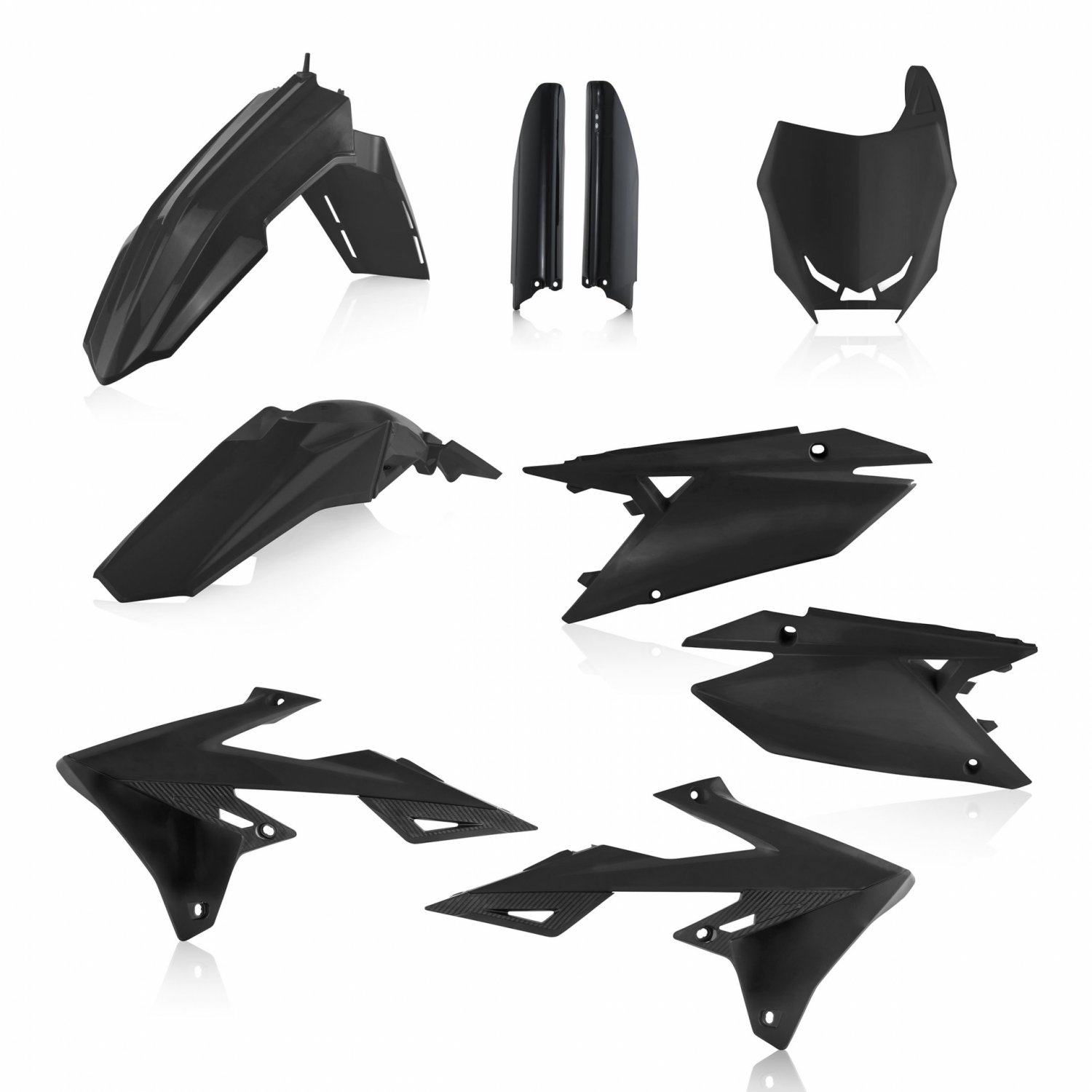 ACERBIS PLASTIC KIT RMZ 250 19-23 450 18-23 BLACK