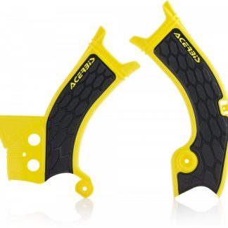 ACERBIS X-GRIP FRAME GUARDS RMZ 250 19-23 450 18-23 YELL-BLK