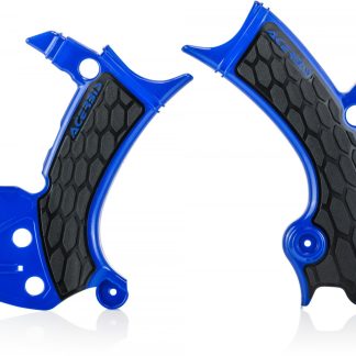 ACERBIS X-GRIP FRAME GUARDS YZF 250 19-23 450 18-22 BLUE-BLK