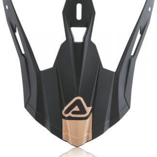 ACERBIS HELMET VISOR STEEL CARBON BLACK GOLD