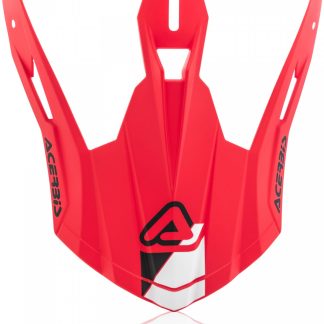 ACERBIS HELMET VISOR STEEL RED